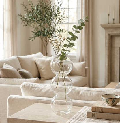 Vase Bubble Verre Coloré — Collection Lunove
