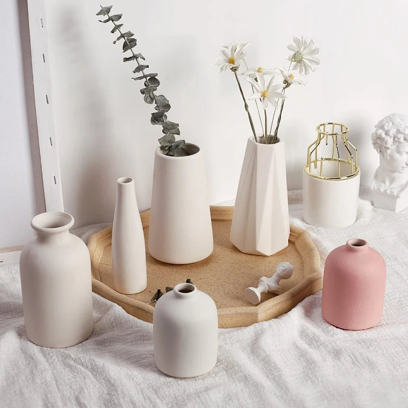 Nordic Uppsala Keramische Vazen — Lunove Collectie
