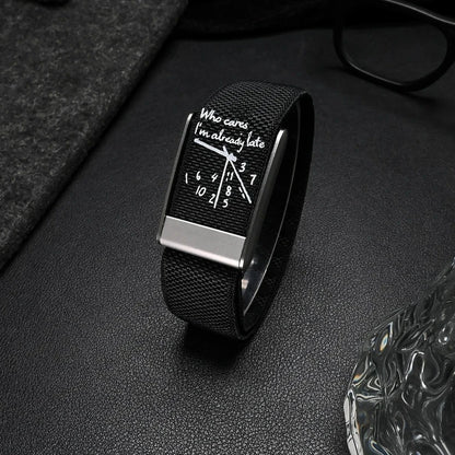 Bracelet Nylon Compatible Whoop 5.0 — Design Cadran Horloge