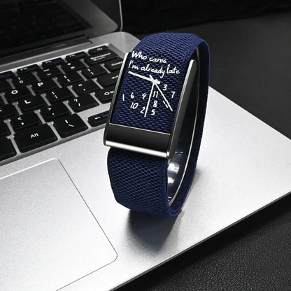 Bracelet Nylon Compatible Whoop 5.0 — Design Cadran Horloge