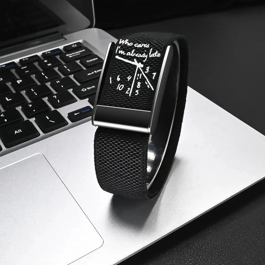 Bracelet Nylon Compatible Whoop 5.0 — Design Cadran Horloge